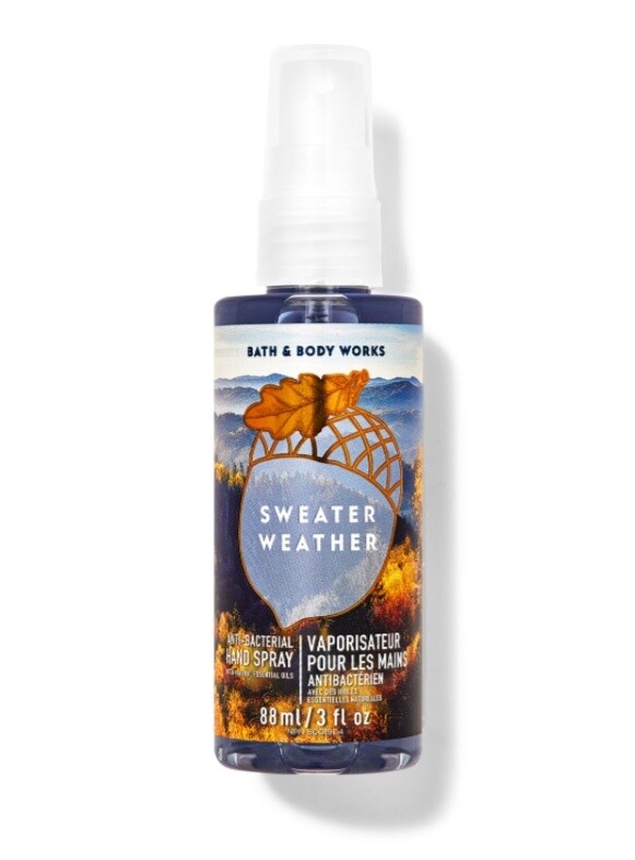 Anti-Bacterial Hand Spray Sweater Weather