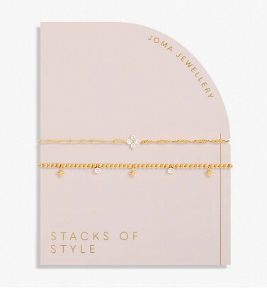 STACKS OF STYLE Bracelet | GOLD STAR
