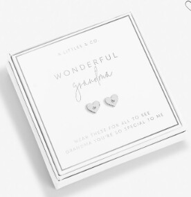 BEAUTIFULLY BOXED EARRINGS | WONDERFUL GRANDMA