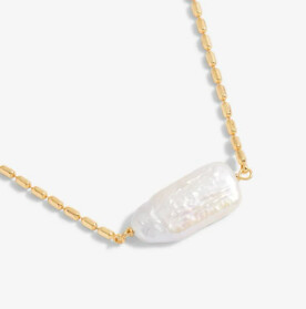 LUMI PEARL Necklace  | Gold