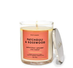 Patchouli &amp; Rosewood Single Wick