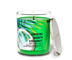 Waikiki Beach Coconut Single Wick