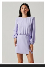 Lunden Dress, Size: XS, Color: Lavender