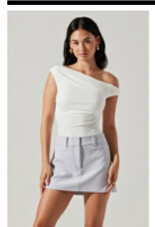 Fiora Bodysuit, Size: XS, Color: White