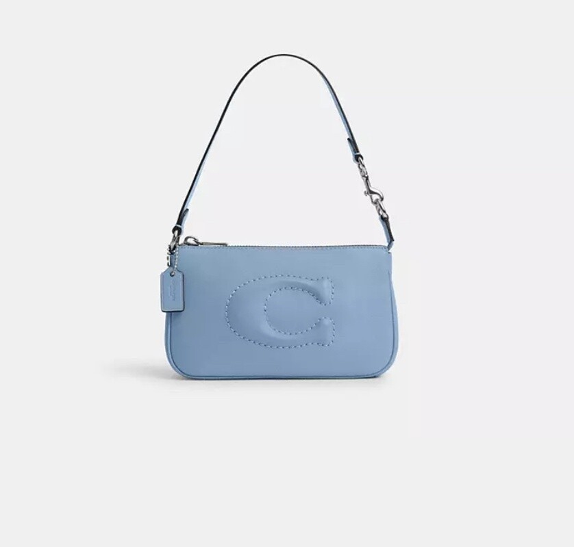 Nolita 19 w/ Signature, Color: Silver/Cornflower/Field Flora