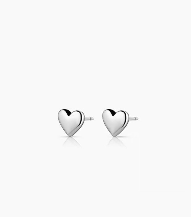 Lou Heart Studs