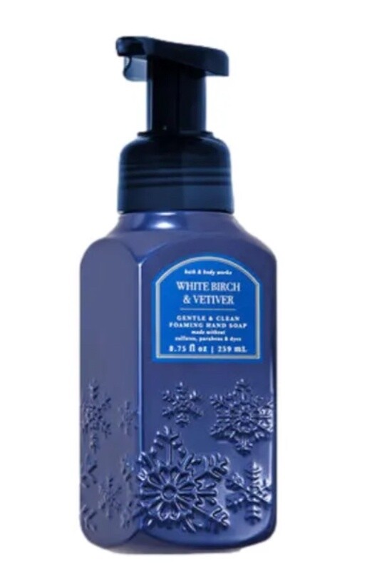 White Birch &amp; Vetiver Foaming Hand Soap