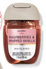 Mini Hand Sanitizer raspberries &amp; whipped vanilla