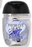 Mini Hand Sanitizer fresh cut lilac