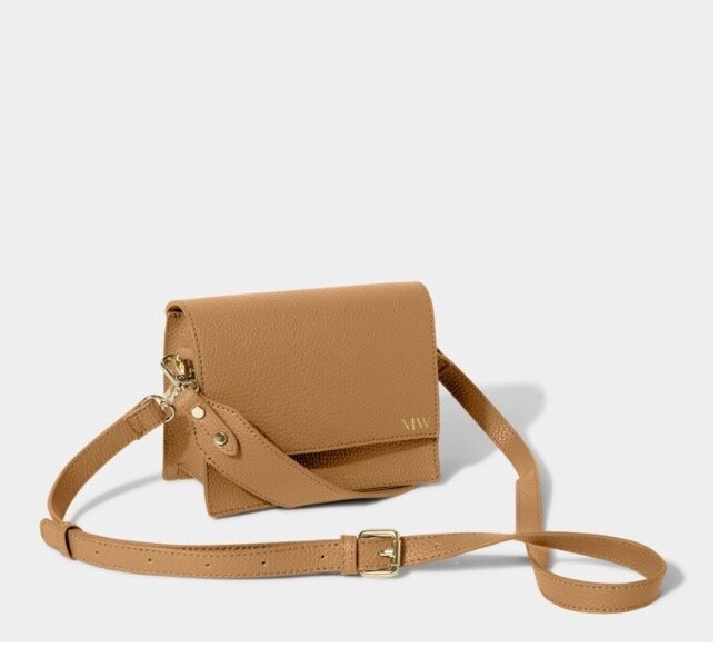 ORLA MINI CROSSBODY BAG, Color: Tan