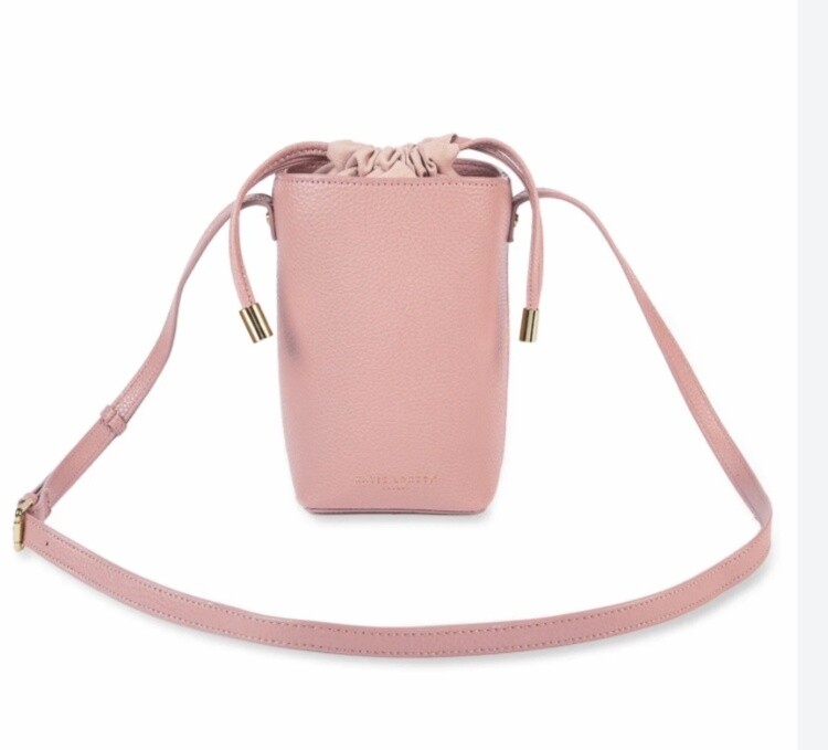 CECE DRAWSTRING CROSSBODY BAG, Color: Pink