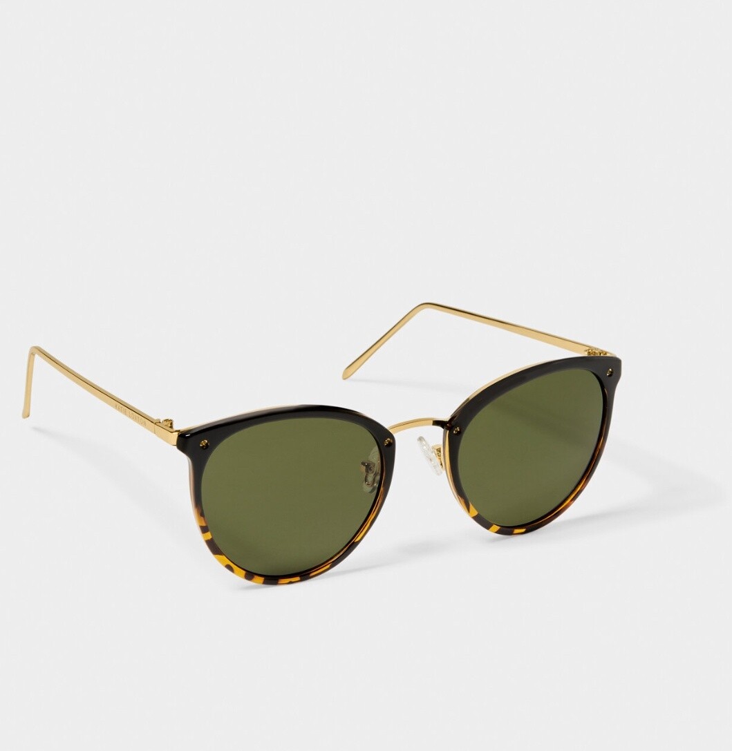 SANTORINI SUNGLASSES, Color: Gradient Black Tortoiseshell
