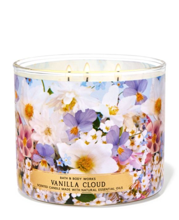 Vanilla Cloud Candle