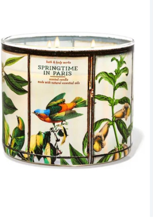 Springtime In Paris Candle, Size: Large 3-Wick