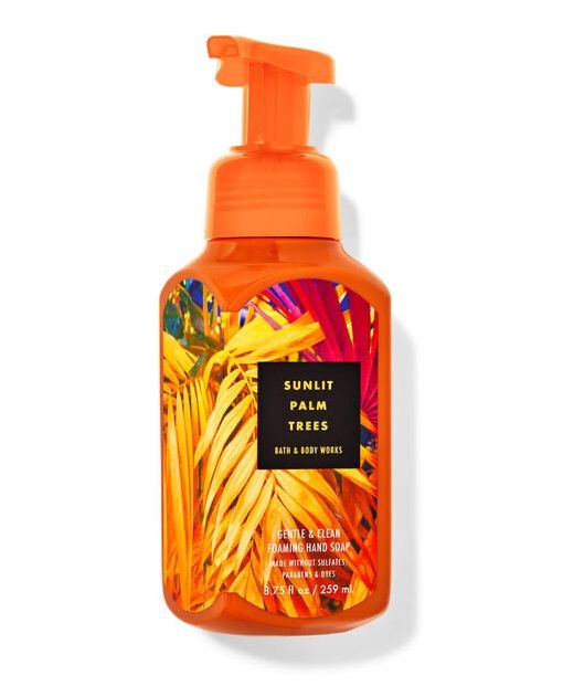 Sunlit Palm Trees Foaming Hand Soap