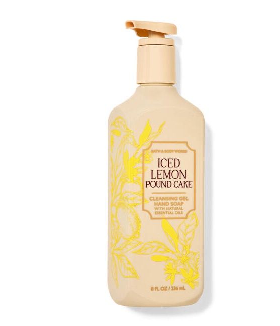 Iced Lemon Pound Cake Gel Hand Soap
