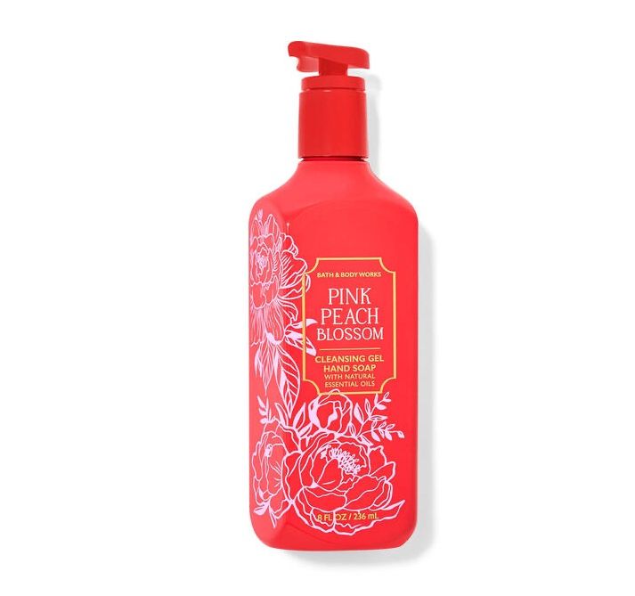 Pink Peach Blossom Gel Hand Soap