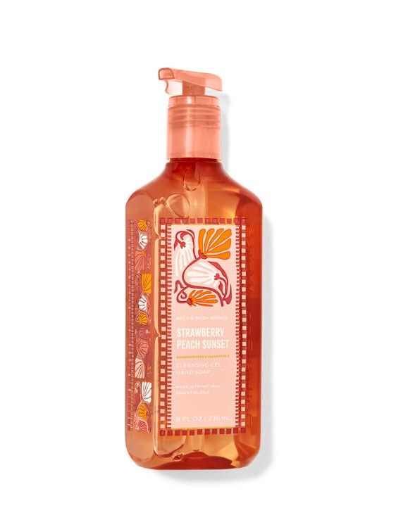 Strawberry Peach Sunset Gel Hand Soap