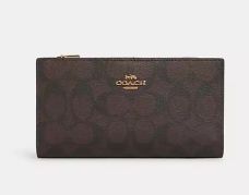 Slim Zip Wallet Signature Canvas