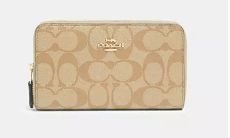 Medium ID Zip Wallet / Sig Canvas