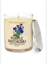 Purple Patchouli Candle