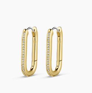 Zoey Shimmer Hoops