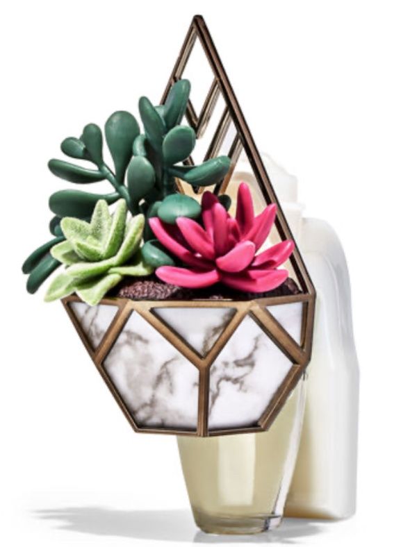 Wallflower Plug Marble Wall Planter Scent Control