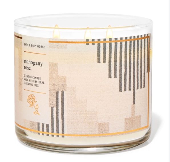 Mahogany Rose Candle