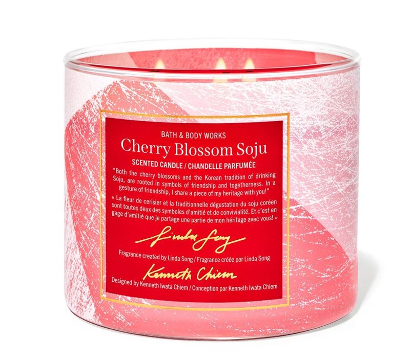 Cherry Blossom Soju Candle