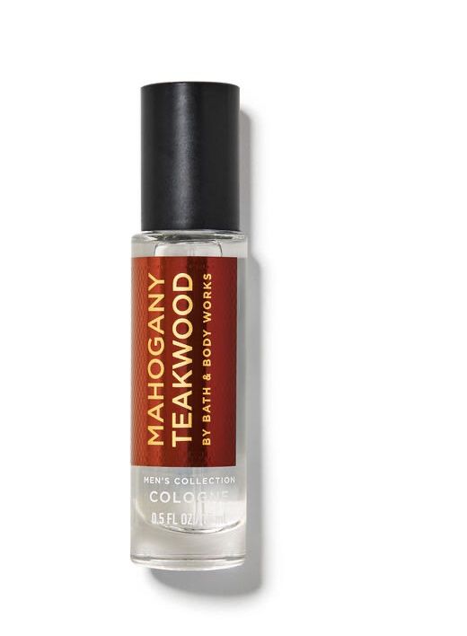 Mahogany Teakwood Mens Mini Cologne