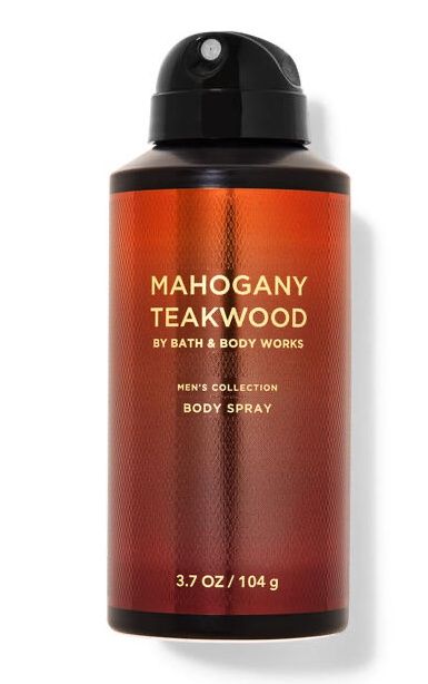 Mahogany Teakwood Mens Body Spray
