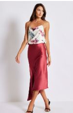 Bias Cut Slip Skirt