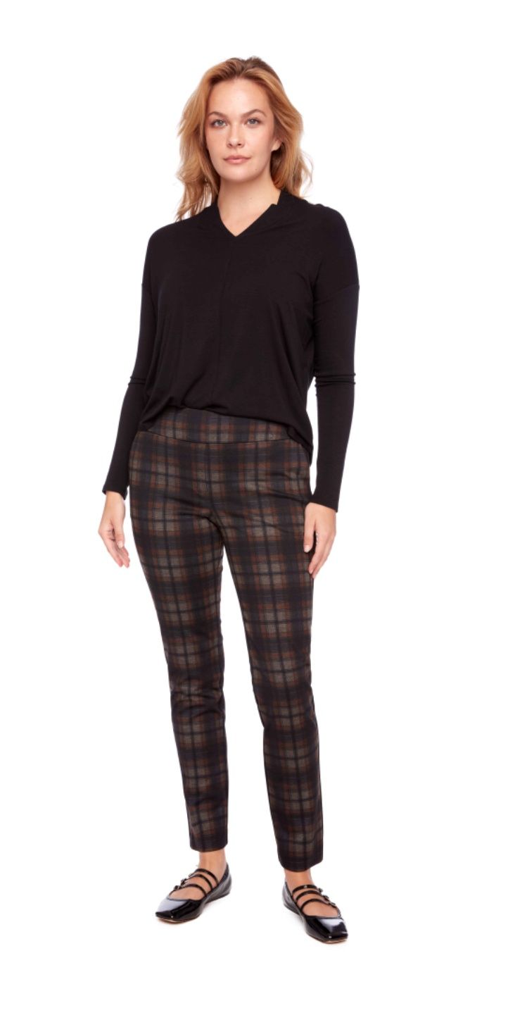 Printed Ponte Pants