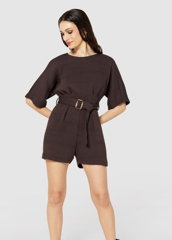 Belted Romper