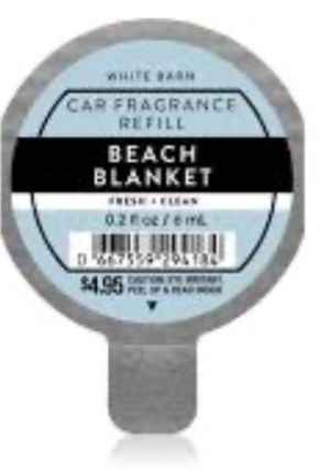 Beach Blanket Car Scent Refill