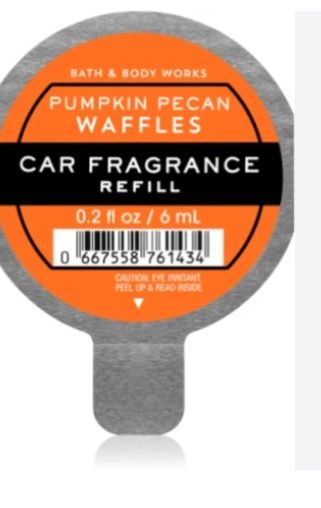 Pumpkin Pecan Waffles Car Refill