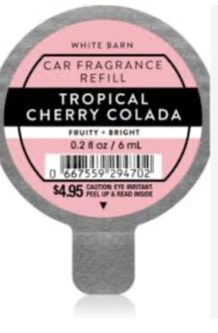 Tropical Cherry Colada Car Refill