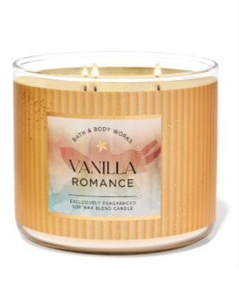 Vanilla Romance 3-Wick Candle