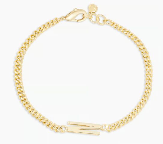 Wilder Alphabet Bracelet, Color: Gold / N