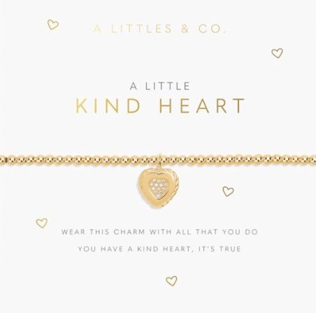 A Little &#39;Kind Heart&#39; Bracelet In Gold-Tone Plating