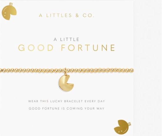 A Little &#39;Good Fortune&#39; Bracelet In Gold-Tone Plating