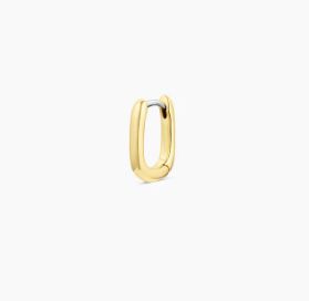 Lou Link Charm Huggie