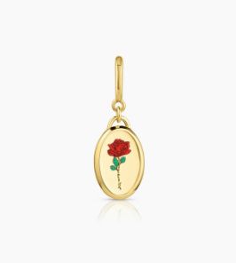 Rose Coin Parker Charm