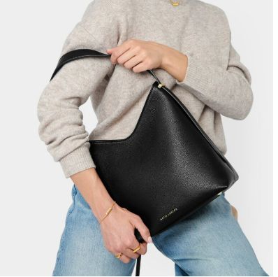 CAMILLE SHOULDER BAG, Color: Black
