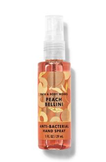 Mini Sanitizer Spray Peach Bellini