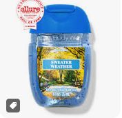 Mini Hand Sanitizer Sweater Weather