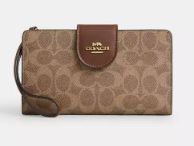 Phone Wallet In Signature Canvas