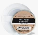 Pumpkin Bonfire Car Scent Refill