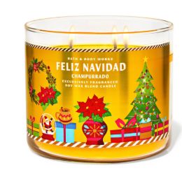 Feliz Navidad Candle