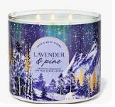 Lavendar &amp; Pine Candle